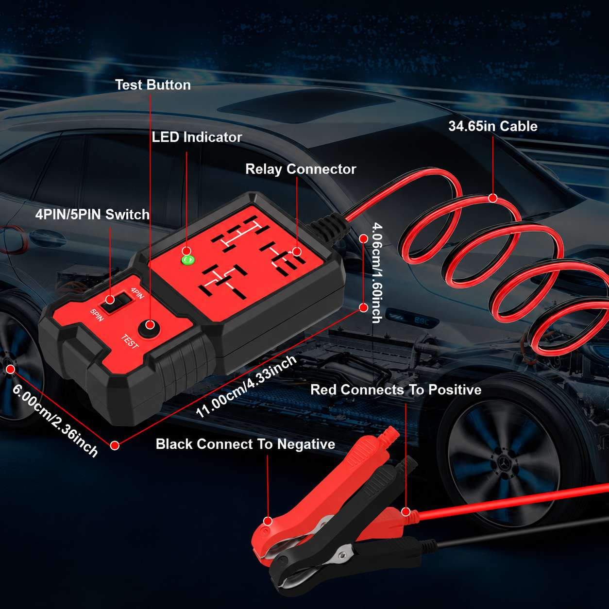 AutoVolt 2.0 Relay Tester