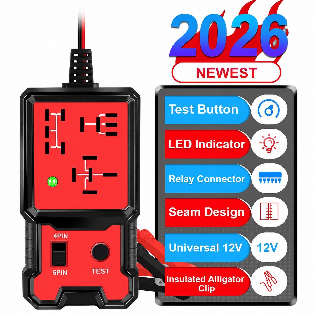 AutoVolt 2.0 Relay Tester